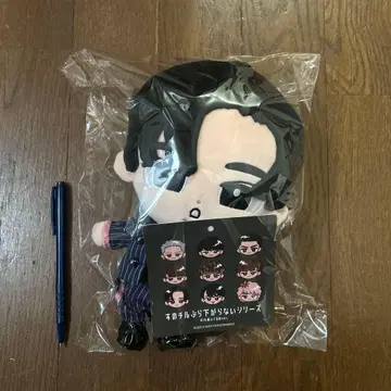 스트라이프 수트 봉제 인형 마스코트