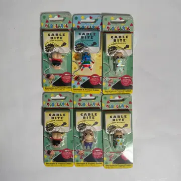 짱구는 못말려(크레용 신짱) 케이블 바이트 6개 세트