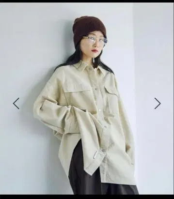 최종 가격 인하 [ 완판템 ] 렙심 코듀로이 BIG 셔츠 아이보리