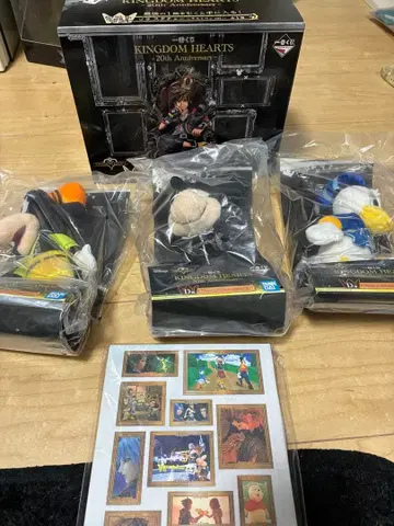 KINGDOM HEARTS 20th Anniversary 피규어 세트