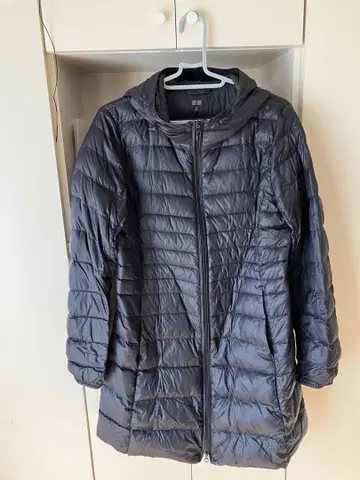 UNIQLO 울트라 라이트 다운 롱 기장 블랙