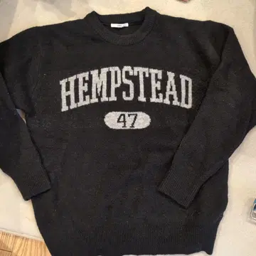 EDWIN HEMPSTEAD 47 니트 스웨터 L 블랙