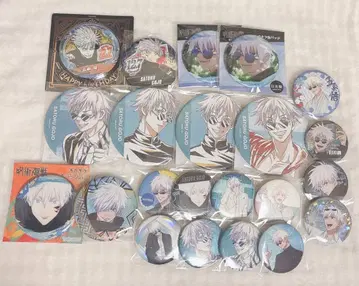 주술회전 고죠 사토루 캔뱃지 묶음 판매