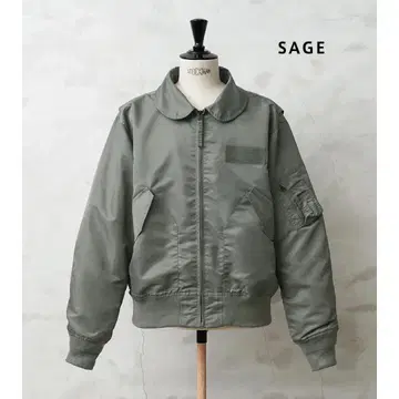 WAIPER CWU-36/P 플라이트 자켓 밀리터리 블루종