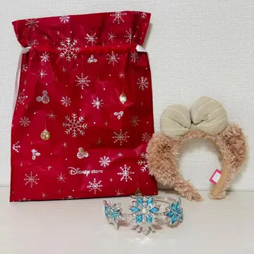 머리띠 2세트 엘사 눈꽃 셰리메이 디즈니 스토어 기프트 백 포함