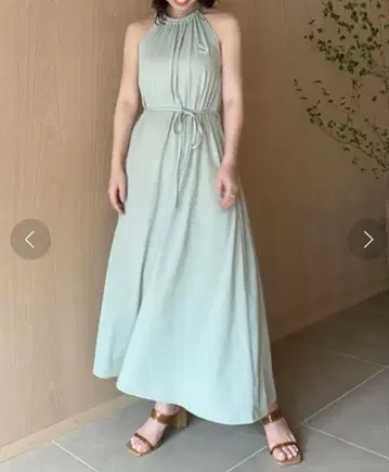 SNIDEL x PUMA 저지 드레스 원피스 민트