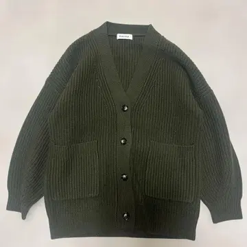 SACRA 사쿠라 가디건 두꺼운 원단 38 그린