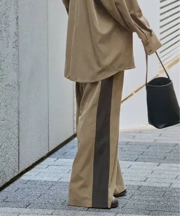 JOURNAL STANDARD 빈티지 트윌 라인 팬츠