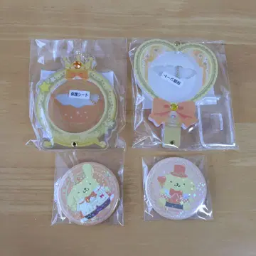 폼폼푸딩 고르고 고르는 캔뱃지 프레임