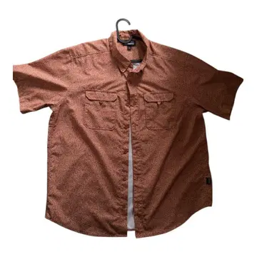 patagonia 반팔 셔츠 L 사이즈 오렌지 계열