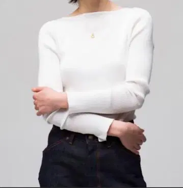 22SS 론 헤르만 오라리 기가 보트 넥 풀오버 니트