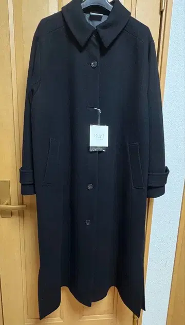 yuni 스텐 컬러 롱 코트