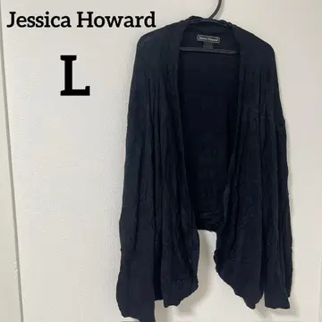 제시카 하워드 [ L ] 블랙 가디건 긴팔 가을/겨울 패션