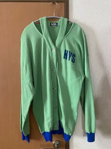 HYSTERIC GLAMOUR 그린 가디건