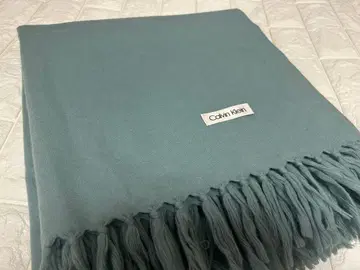 캘빈클라인 Calvin Klein 스톨 대형 민트 탁한 하늘색