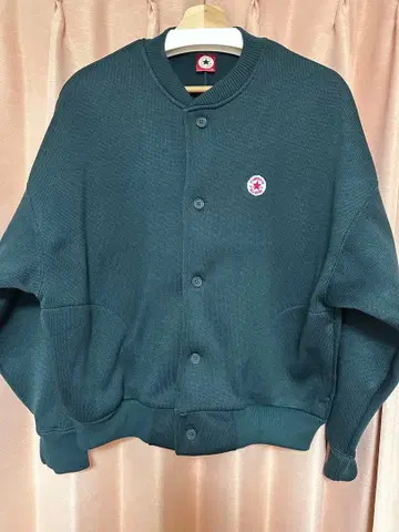 [ 미사용 새상품 ] CONVERSE 두꺼운 원단 가디건