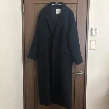 LAGUNAMOON 블랙 롱 코트