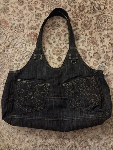 데님 토트백 FANCY CLUB