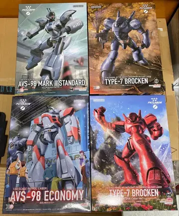 미개봉 새상품 MODEROID 모데로이드 파트레이버 4종 세트