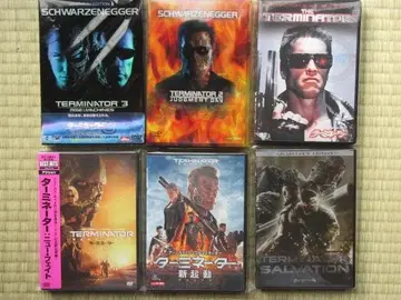 터미네이터 6세트 (최신작 새상품 포함) 일본어 더빙 포함