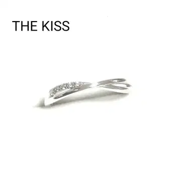 (새상품급) 더키스 THE KISS 크로스 실버 반지 11호