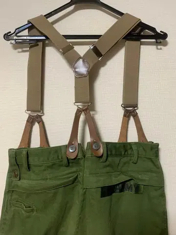 군용 바지 리메이크 롱 스커트