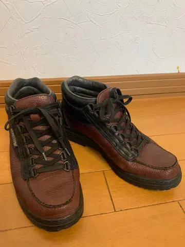 MEPHISTO SOFT-AIR 천연 가죽 워크 부츠 24.5