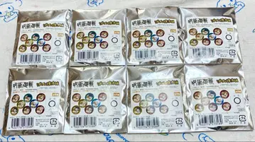 주술회전 바쿠단야키혼포 콜라보 캔뱃지 미개봉 8점