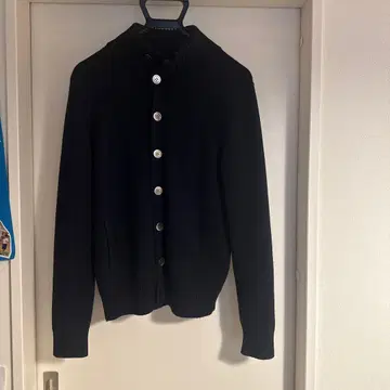 메이커스 셔츠 카마쿠라 스탠드 카라 가디건 네이비 네이비 컬러