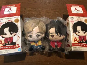 미세스 그린애플 제일복권 A상 봉제 인형 2개 세트 오오모리 후지사와