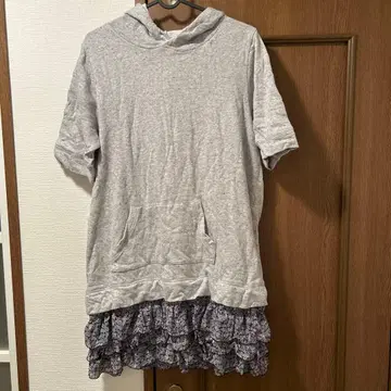 sab street 후드 부착 튜닉 15호 그레이