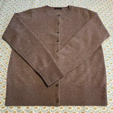 TAKASHIMAYA CASHMERE 가디건 브라운