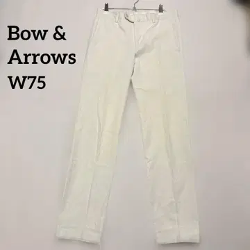 Bow & Arrows / 유나이티드 애로우즈 / 코듀로이 팬츠 화이트