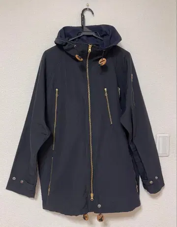 S2W8 후드 부착 네이비 아우터 M