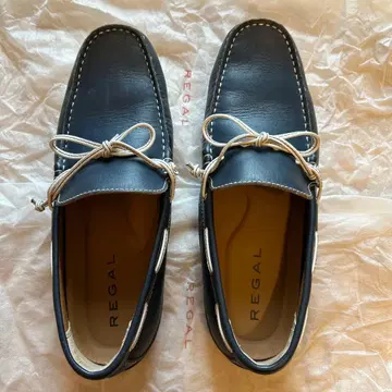 REGAL 남성용 데크 슈즈 네이비 26 사이즈