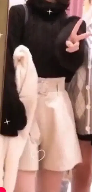 INGNI 블랙 니트 셀프 셋업