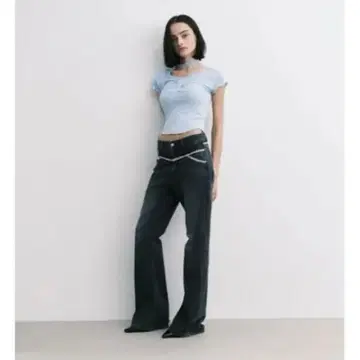 MIDNIGHT MOVE 블랙 데님