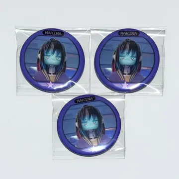 마키나 축광 캔뱃지 3개 만화전