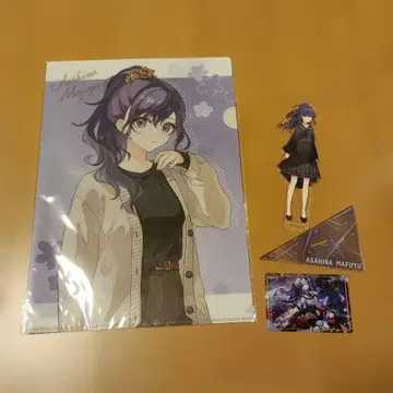 아사히나 마후유 클리어 파일 아크릴 스탠드 카드 프로세카 묶음 판매