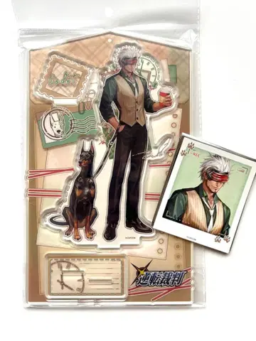 [ 익일 배송 ] 역전재판 고도 아크릴 스탠드 해외 팝업 스토어 한정판