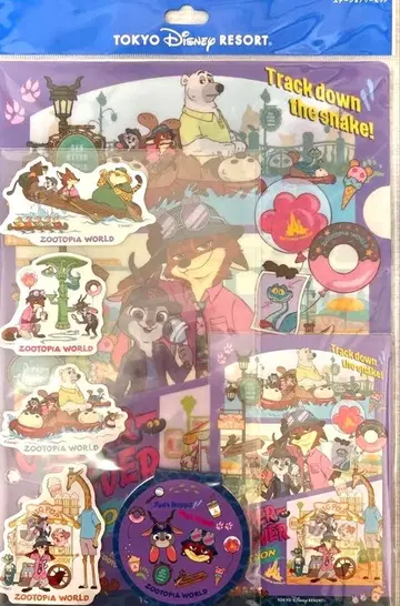 주토피아 2 스테이셔너리 세트