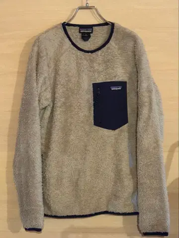 단종 patagonia 로스 가스 크루 플리스 M 베이지