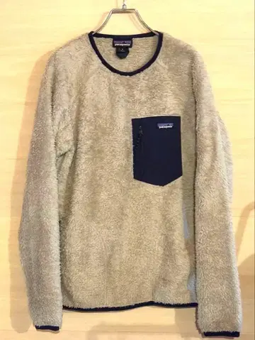 단종 파타고니아 로스 가토스 크루 플리스 M 베이지 아이보리 새상품급