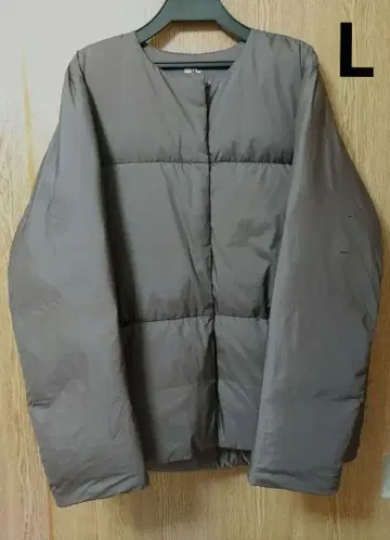 UNIQLO:C 유니클로씨 라이트 다운 자켓 L 다크 브라운