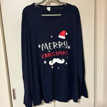 미착용 새상품 크리스마스 파자마 XXL 네이비 무료배송