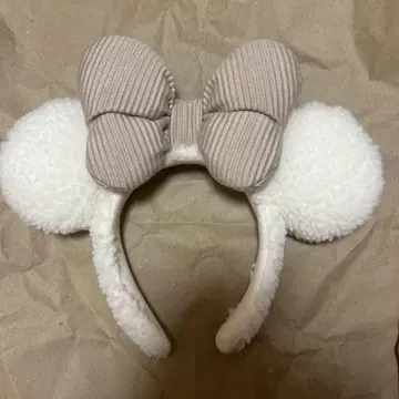 미키 귀 머리띠 리본 포함