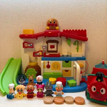 호빵맨 처음 하우스와 SL맨 & 인형 세트