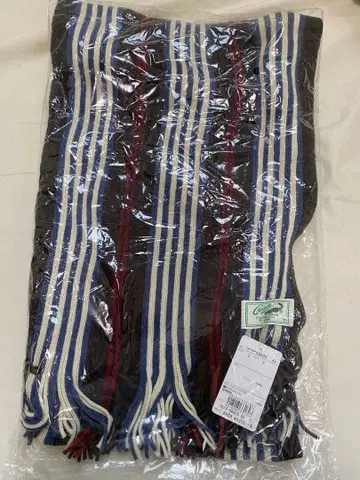 Crocodile 스트라이프 머플러 미개봉