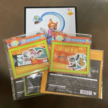 주토피아2 해피 복권 A상 포스터 피규어 덤 포함