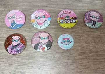 도즈루사 오오하라 MEN 캔뱃지 7개 세트